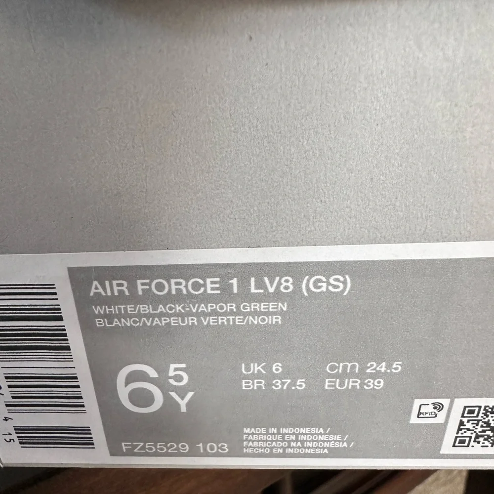 Nike Air Force 1 LV8 GS 'Year of the Dragon' GS Sneaker. New with box. Size 6.5Y